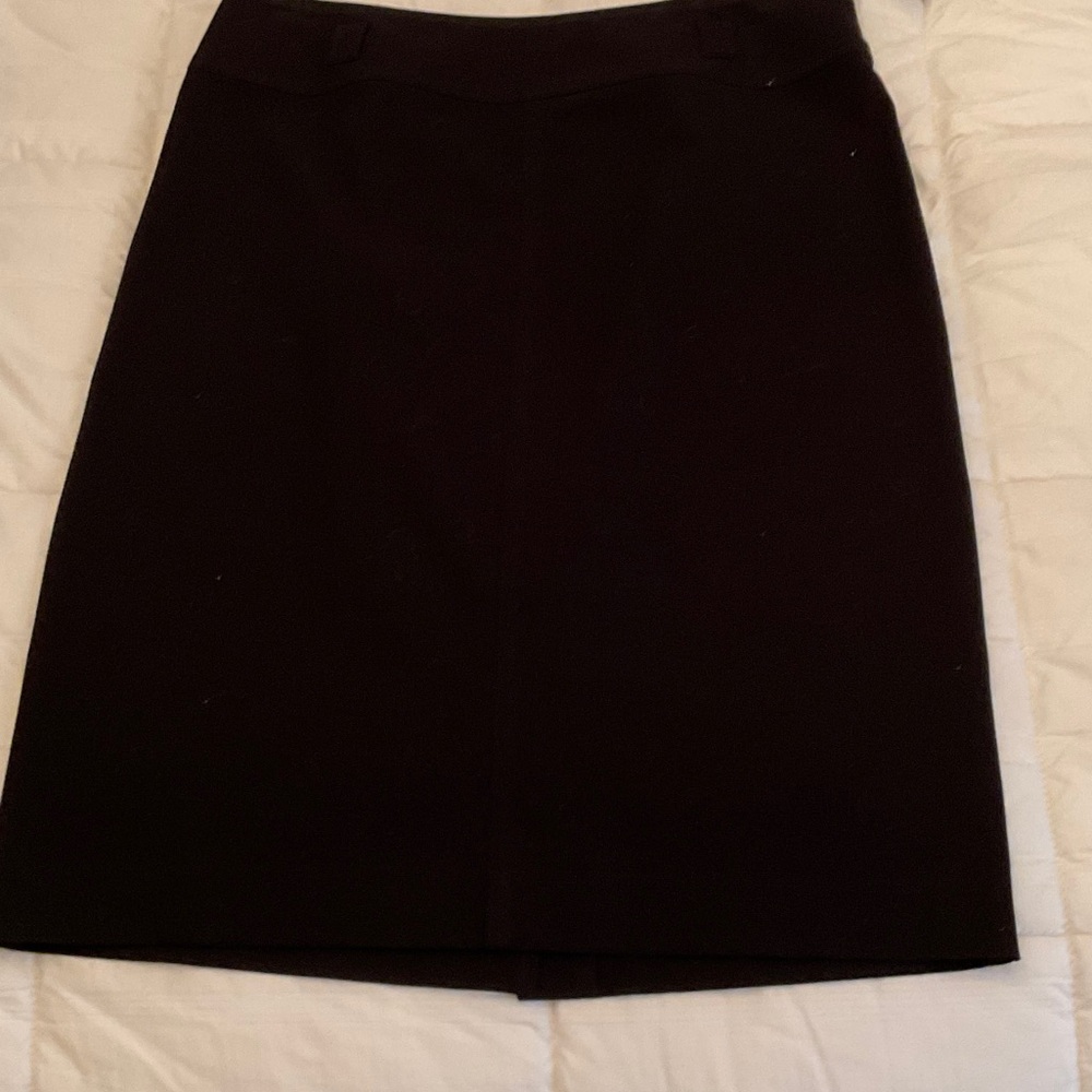 Black cotton skirt size 8